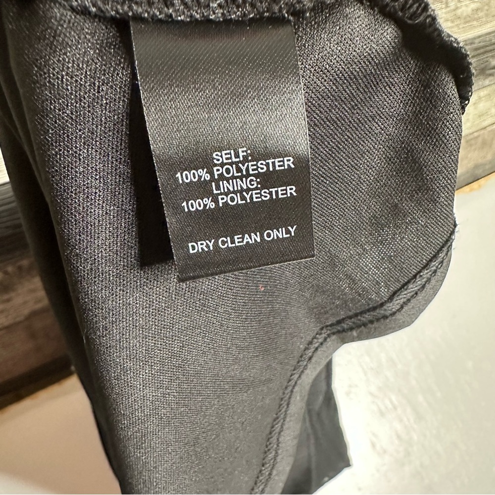 Lulus Dress Size Small Love Me To The Moon Black Pleated Midi Little Black - Picture 7 of 9